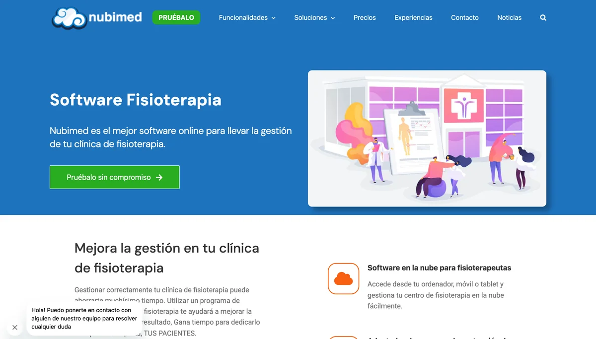 NubiMed — the physiotherapy & rehabilitation clinic software